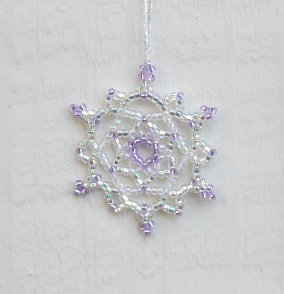 Snowflake Ornament - Holiday Decoration - Teacher Gift