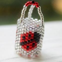 Miniature Basket Handwoven..